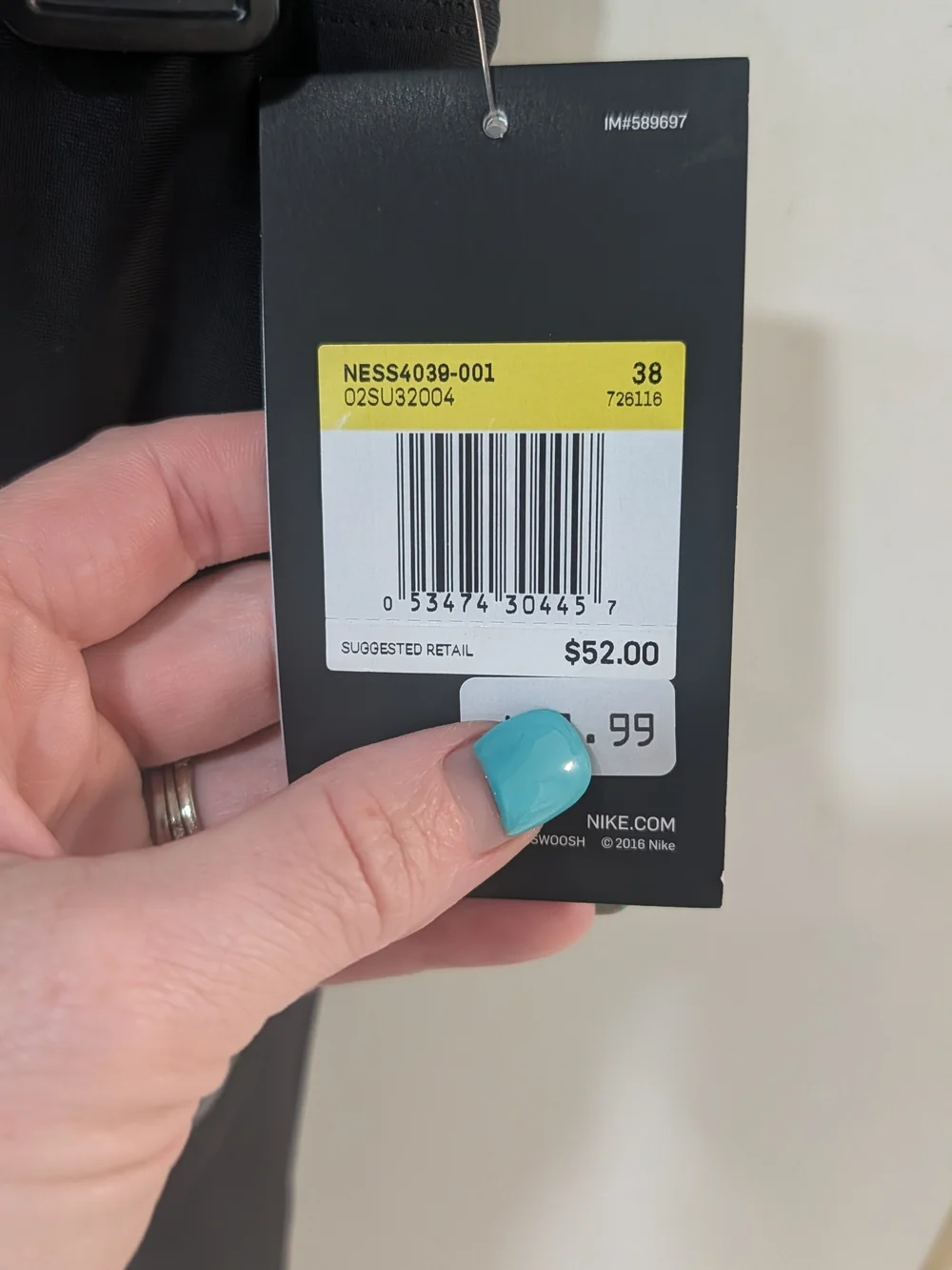 Nike Black and Gray Swim Jammers